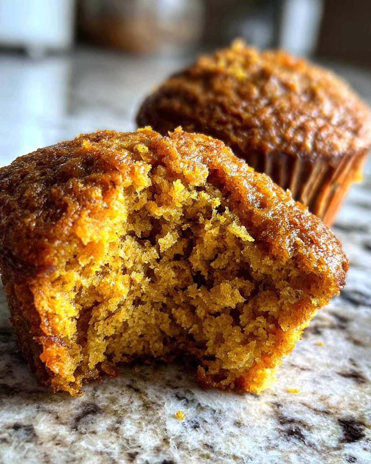 Gluten-free pumpkin muffins - detail 1