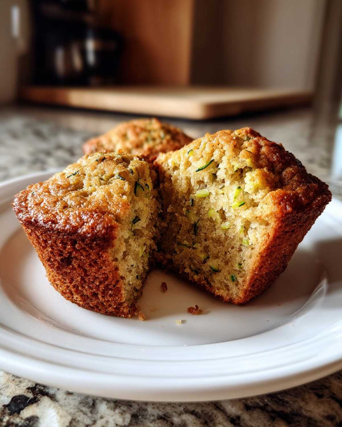 Gluten-free zucchini muffins - detail 1