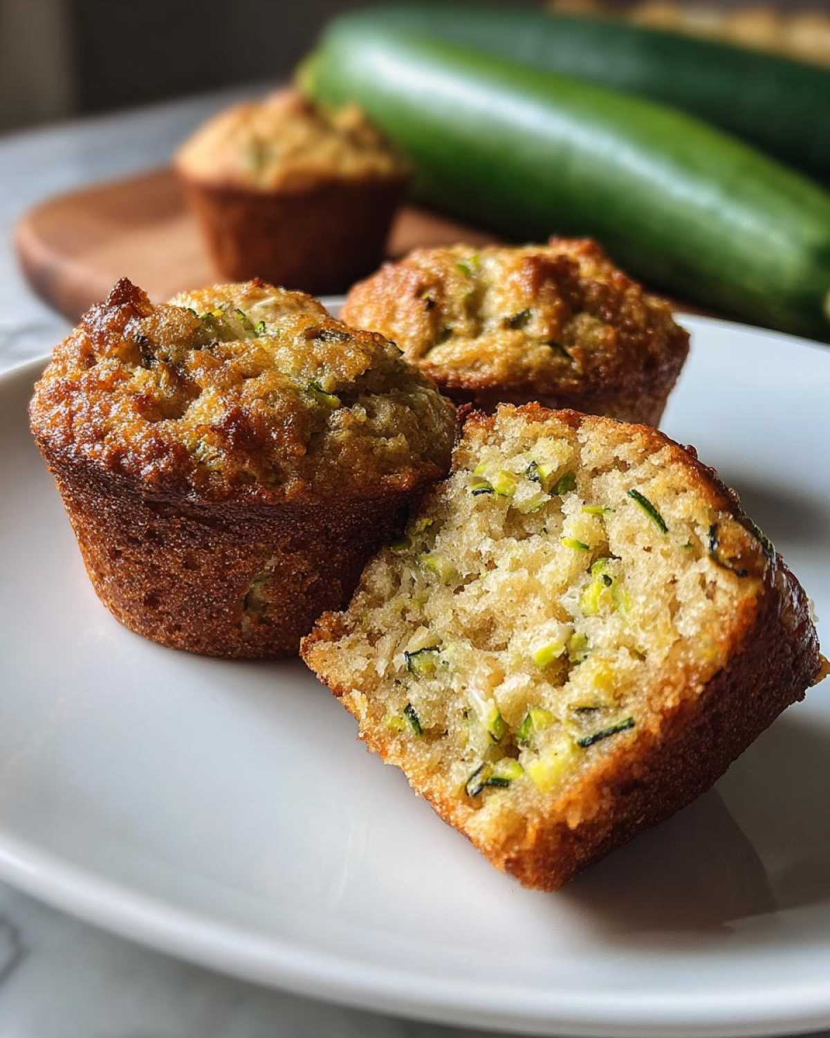 Gluten-free zucchini muffins - detail 3