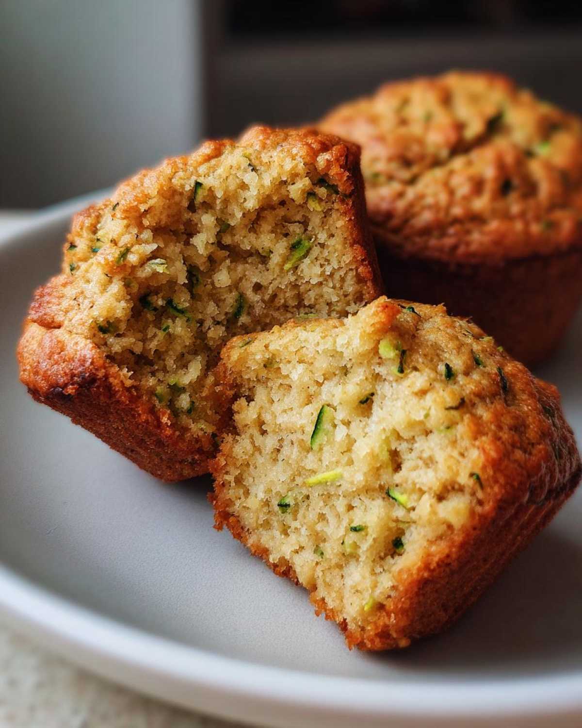 Gluten-free zucchini muffins - detail 2