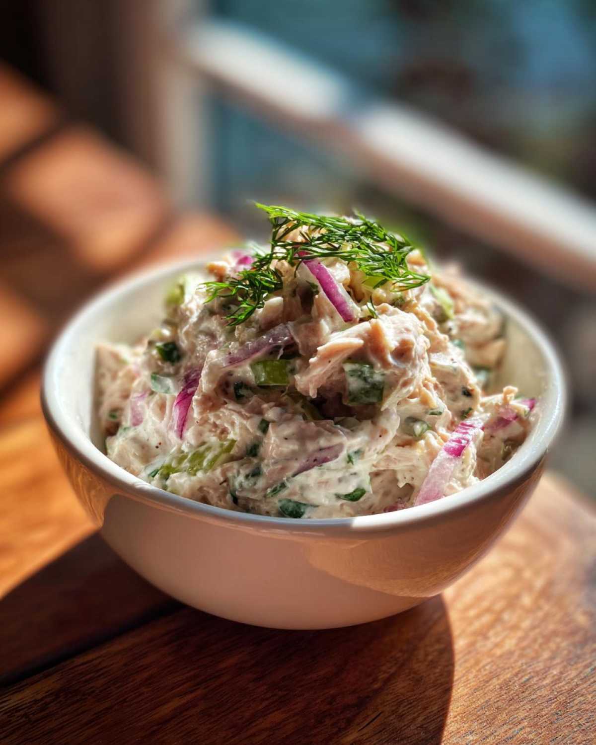 Greek yogurt tuna salad - detail 2