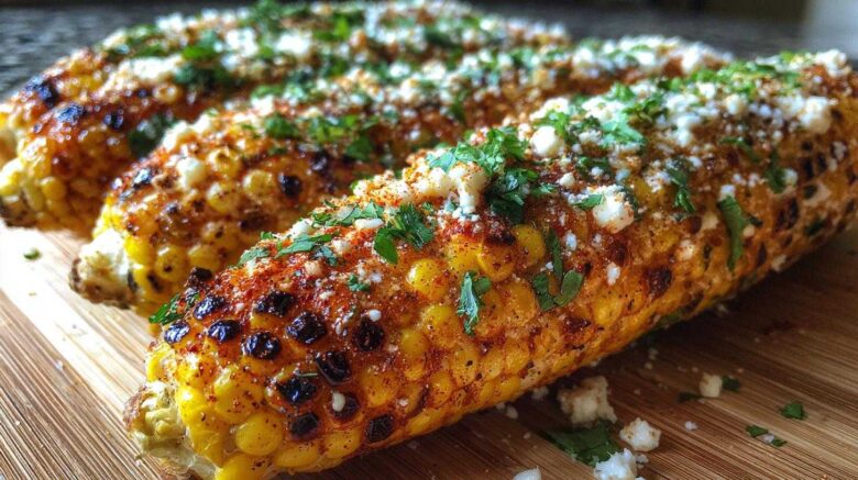 Grilled elote