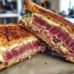 Grilled tuna sandwich