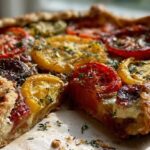 Heirloom Tomato Galette (Rustic Tart)