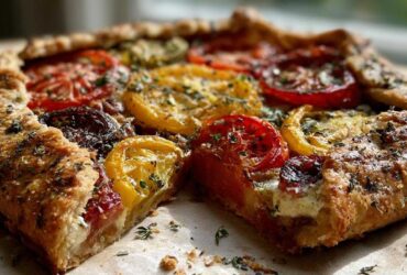 Heirloom Tomato Galette (Rustic Tart)
