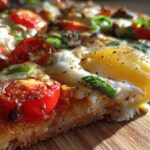 High-Protein Cottage Cheese Flatbread Pizza