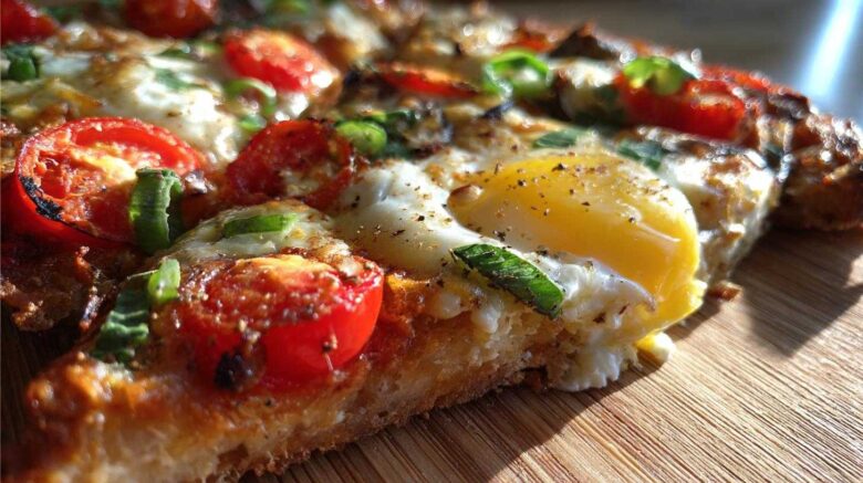 High-Protein Cottage Cheese Flatbread Pizza