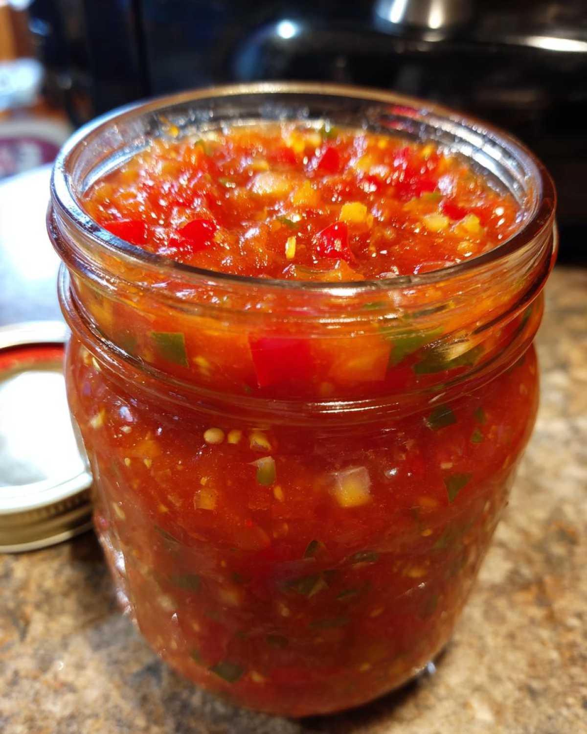 Homemade Canned Salsa (Summer Harvest) - detail 2
