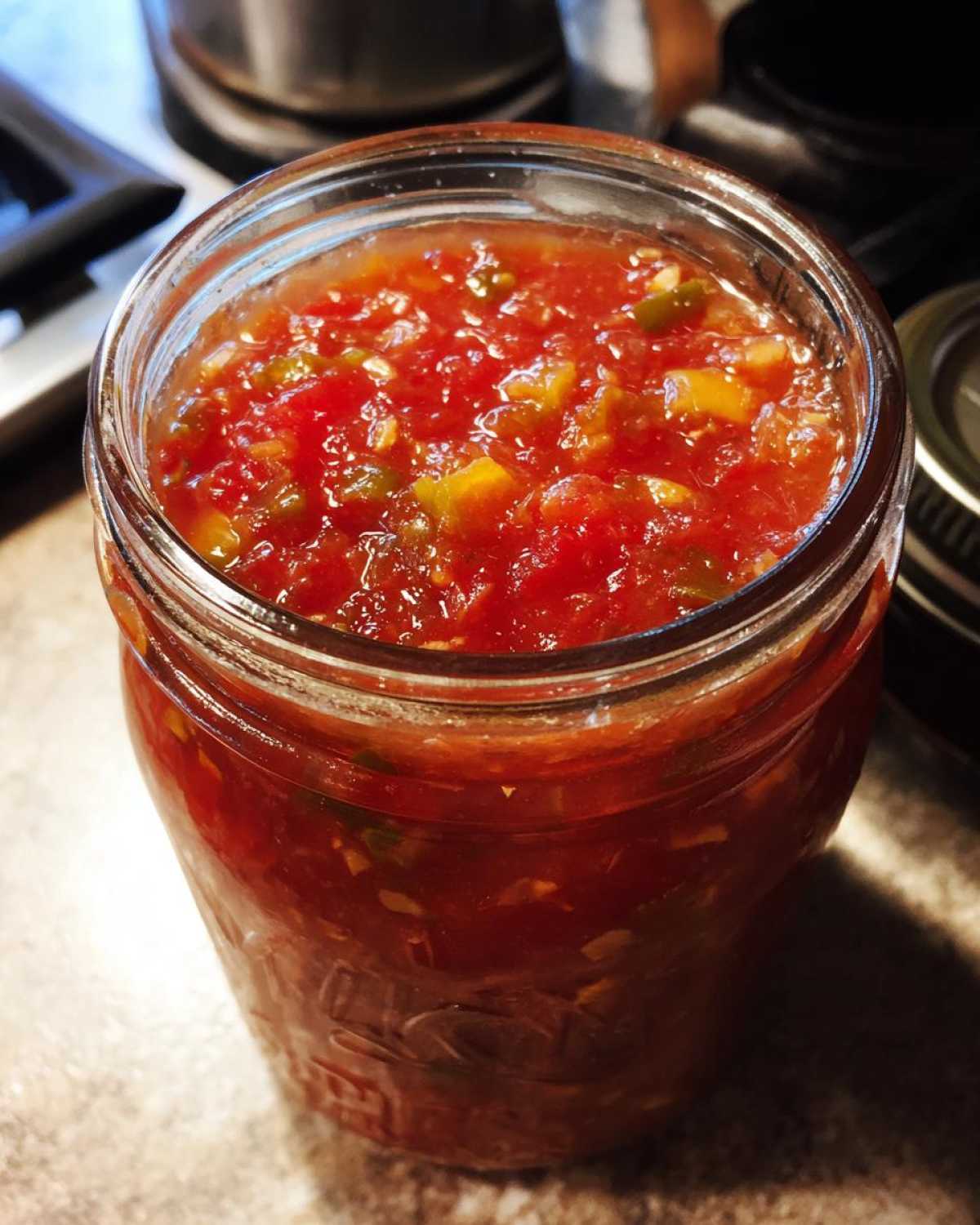 Homemade Canned Salsa (Summer Harvest) - detail 4