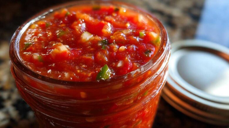 Homemade Canned Salsa (Summer Harvest)