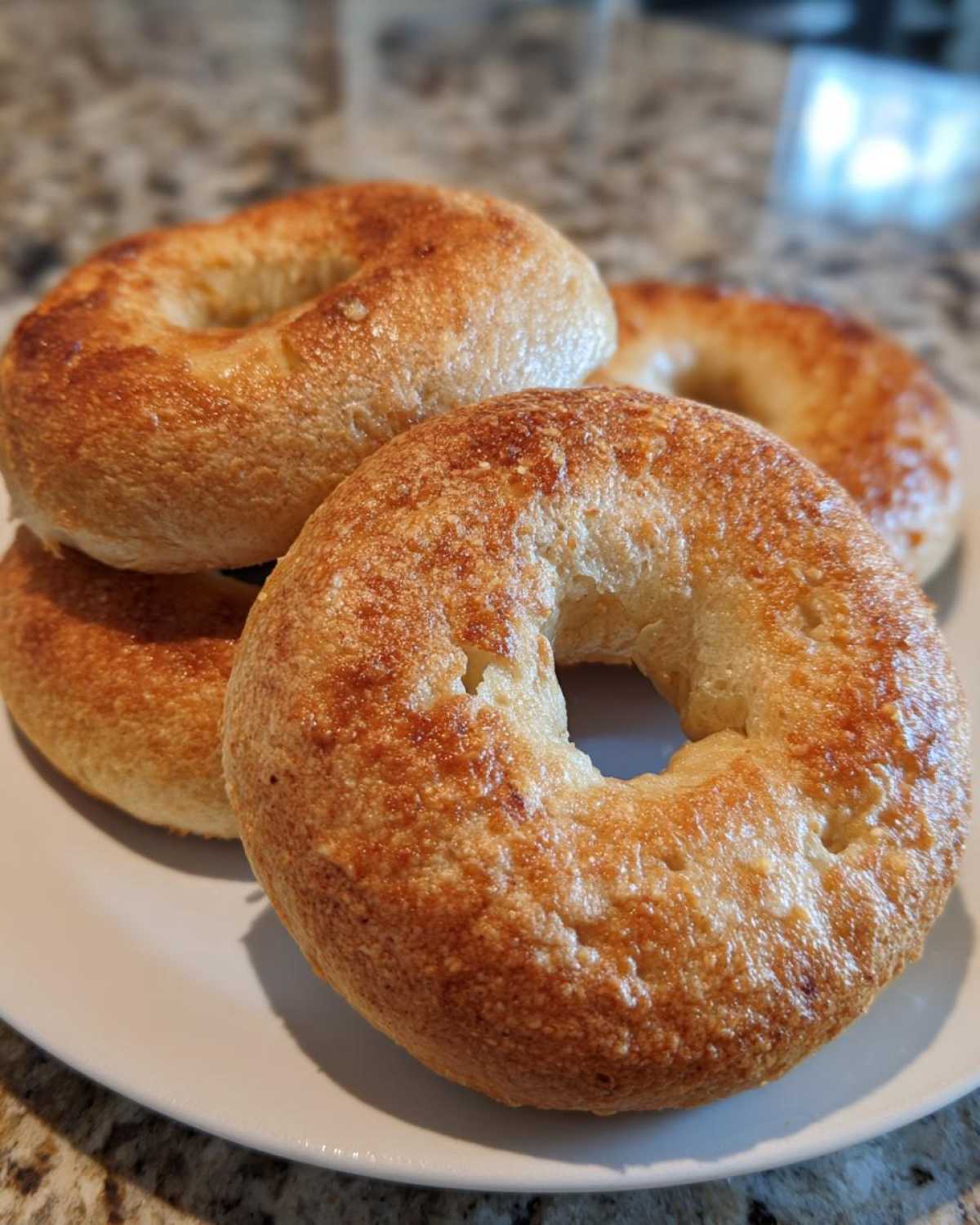 Homemade Sourdough Bagels - detail 2