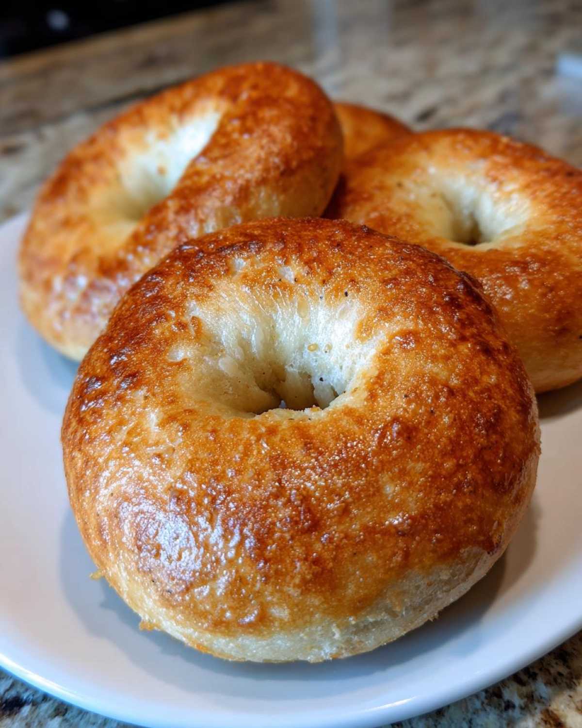 Homemade Sourdough Bagels - detail 3