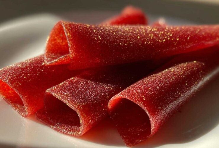 Homemade Strawberry Fruit Roll-Ups