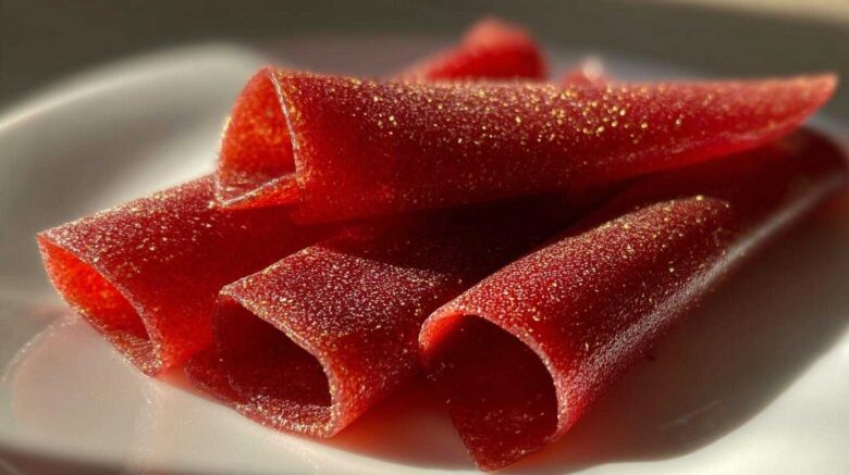 Homemade Strawberry Fruit Roll-Ups