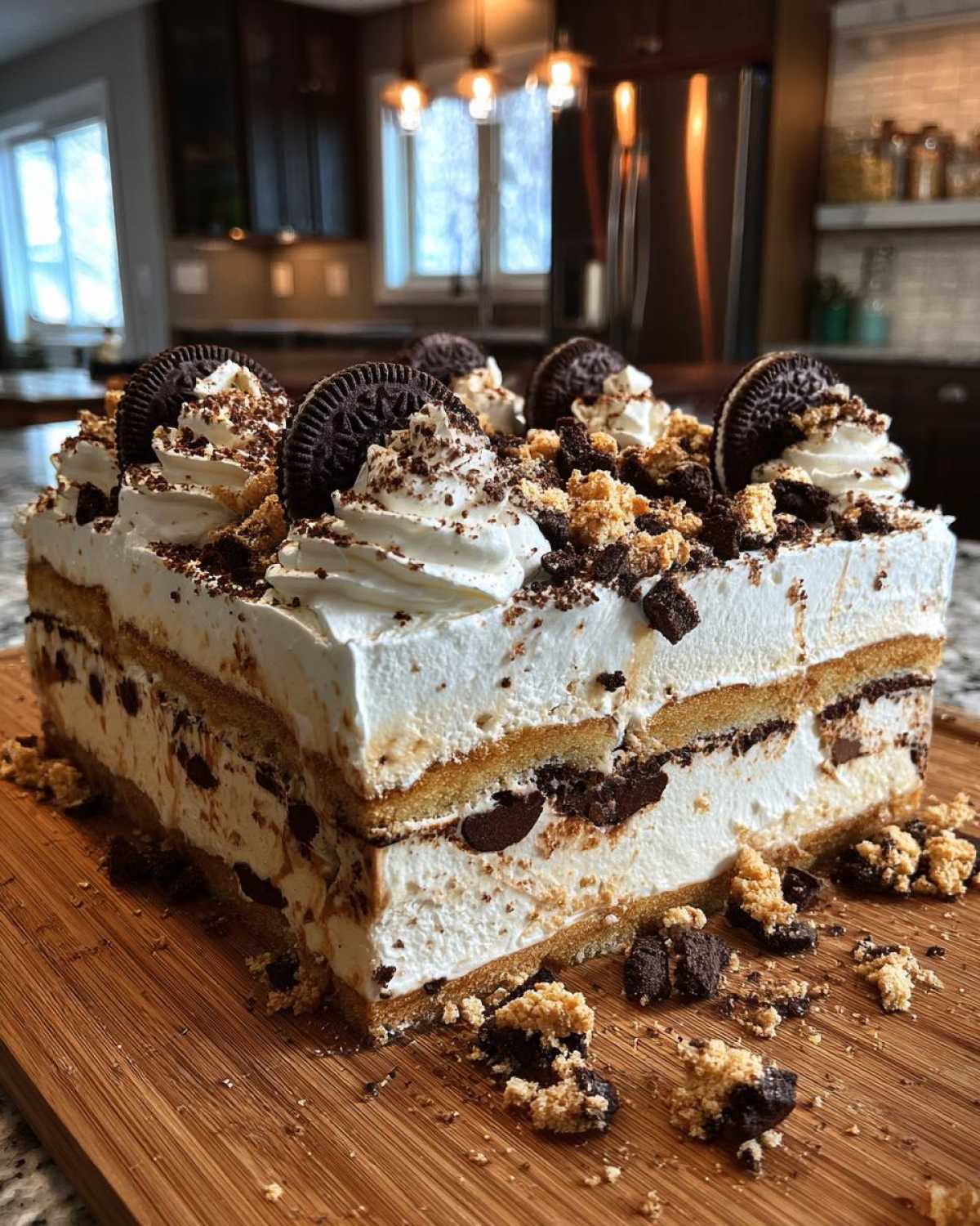 Ice Cream Sandwich Cake (5-Minute Dessert) - detail 2
