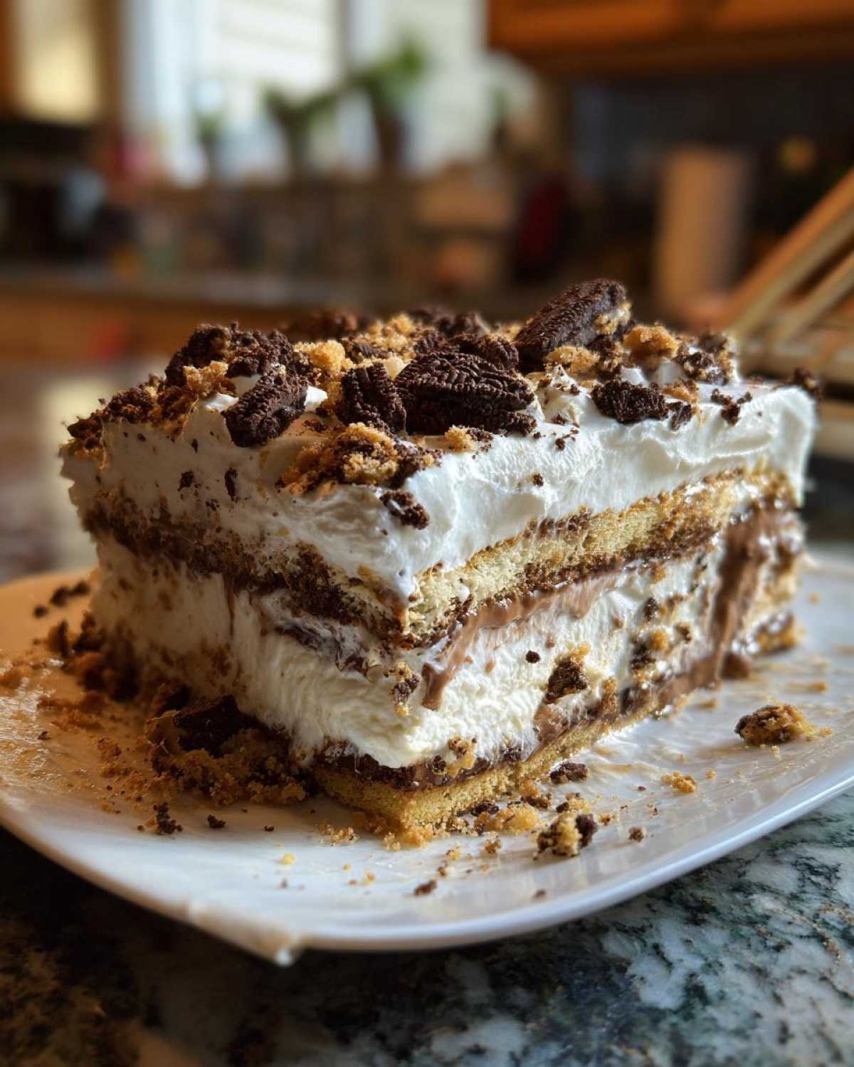Ice Cream Sandwich Cake (5-Minute Dessert) - detail 4