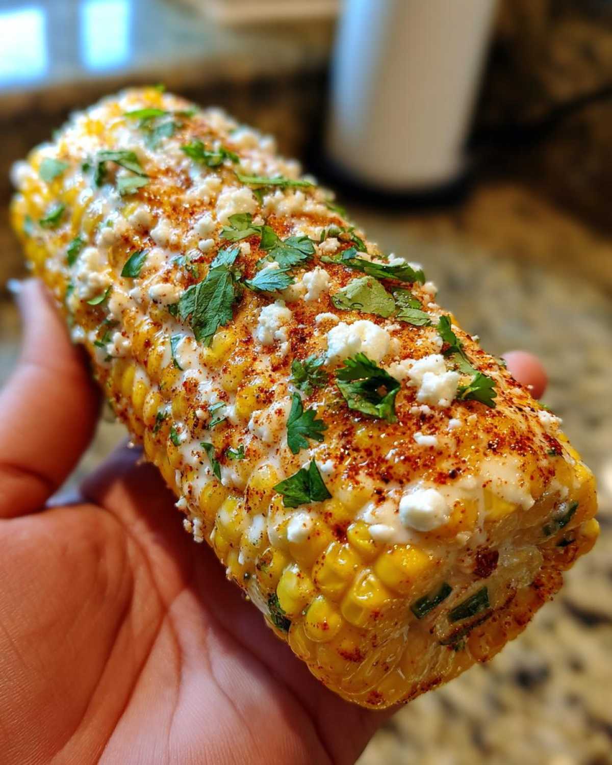 Instant Pot Mexican street corn - detail 4