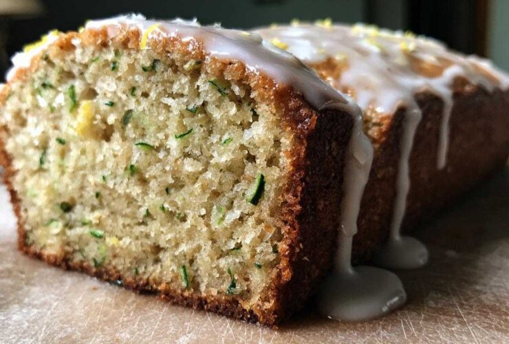 Lemon-Glazed Zucchini Bread