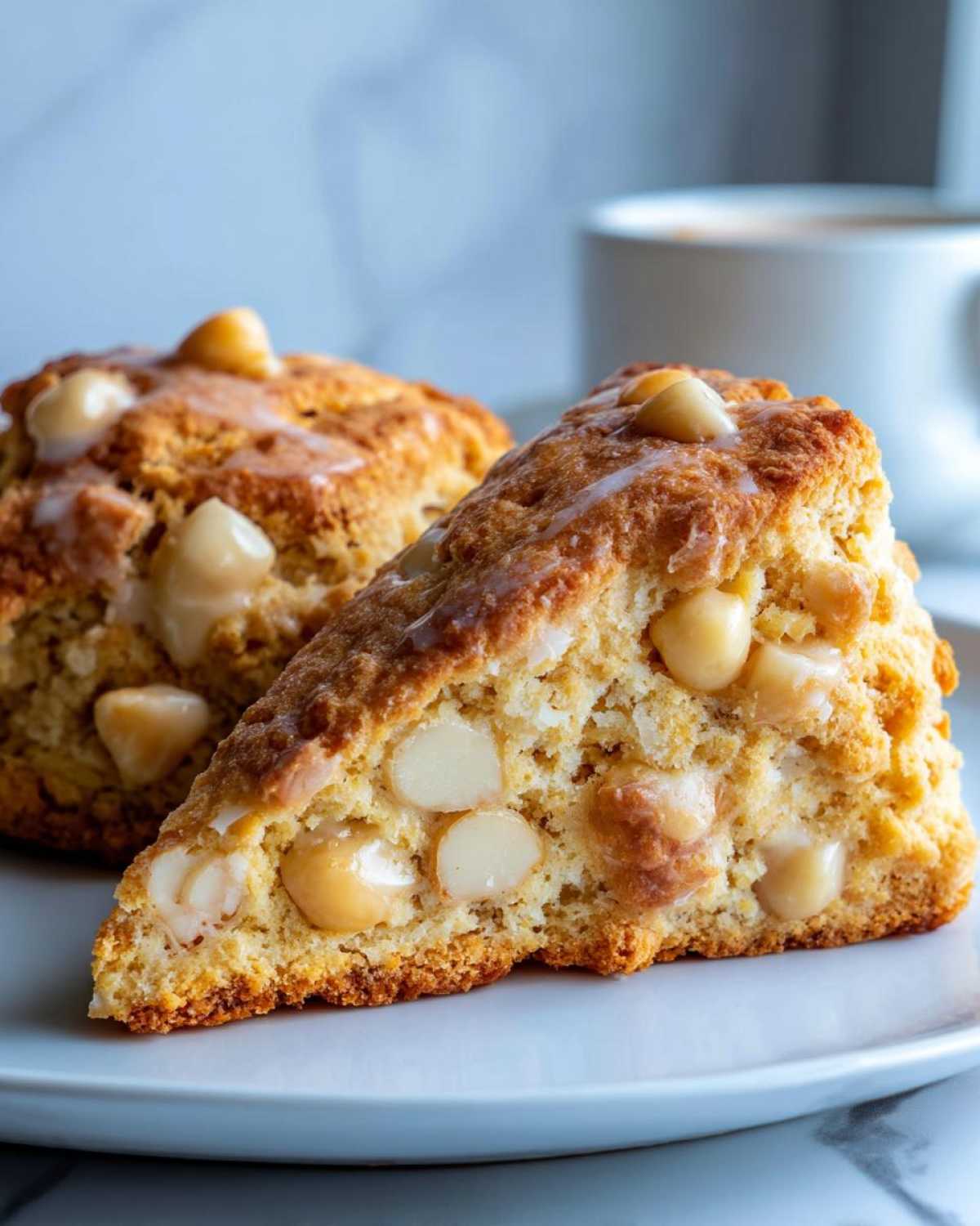 Macadamia Nut Scones (Tea Party Treat) - detail 2