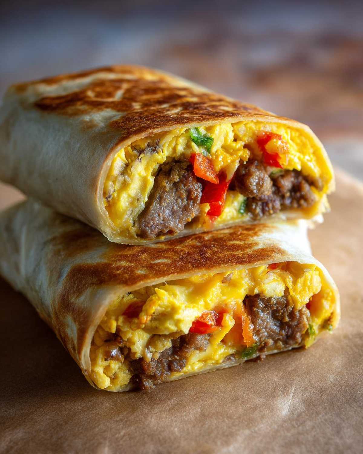 Make-Ahead Breakfast Burritos (Camping) - detail 1