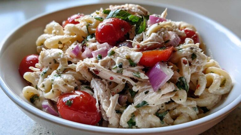 Marry Me Chicken Pasta Salad