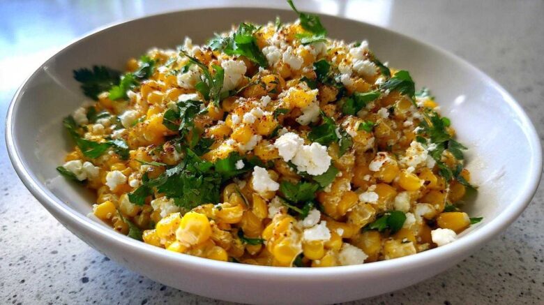 Mexican Street Corn Salad (Esquites)