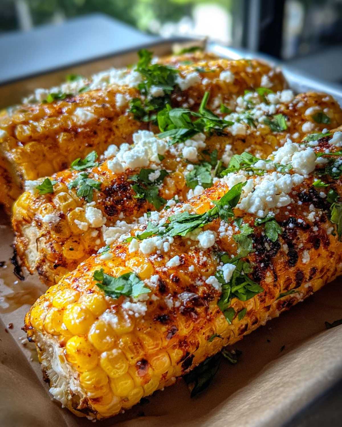 Mexican street corn - detail 2