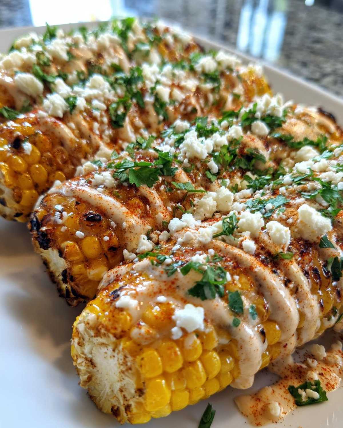 Mexican street corn - detail 4
