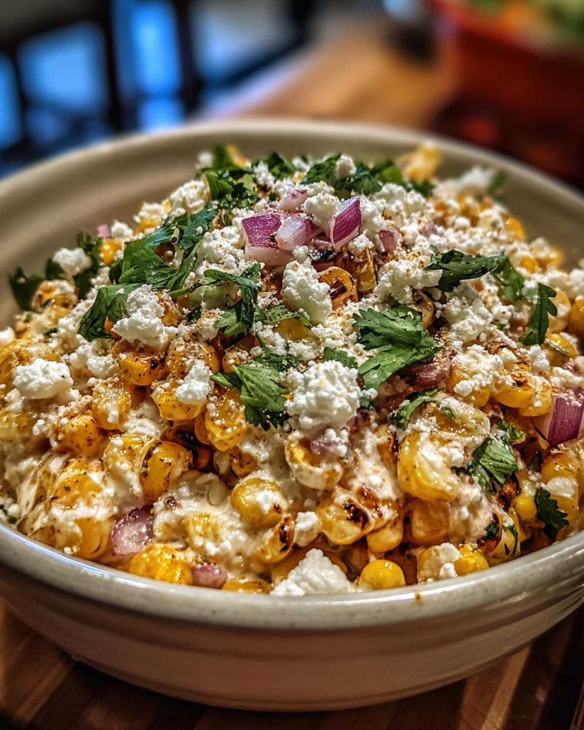 Mexican street corn bowl - detail 3