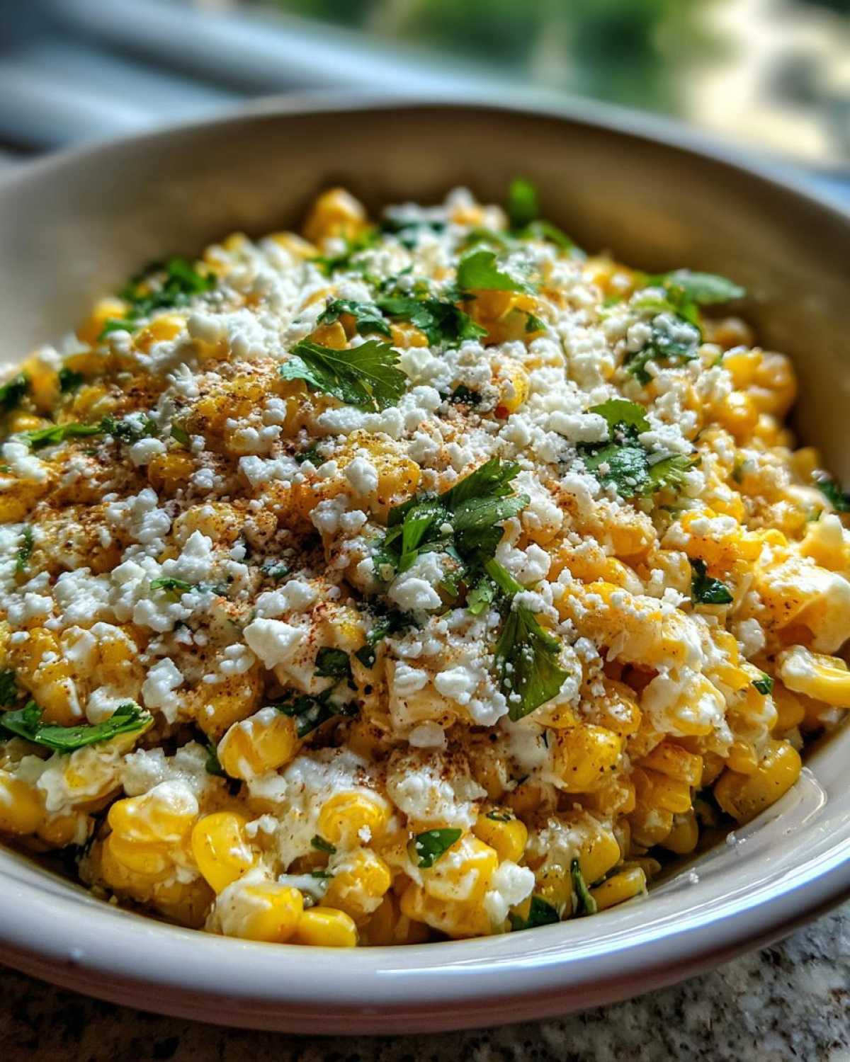 Mexican street corn salad - detail 3
