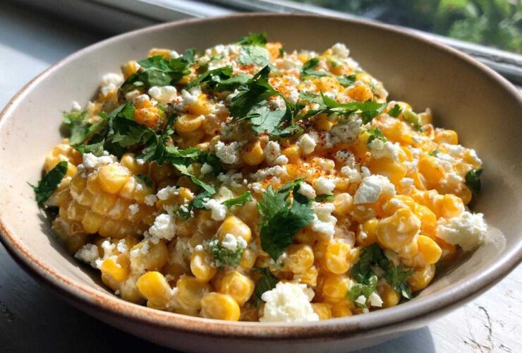 Mexican street corn salad