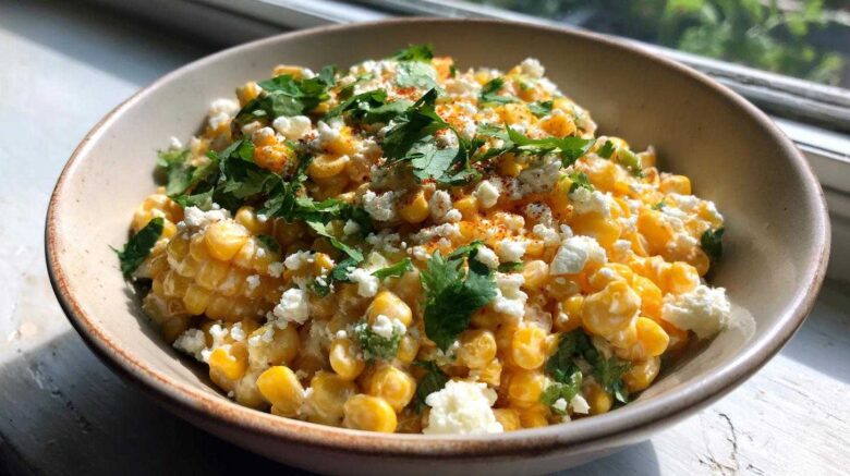 Mexican street corn salad