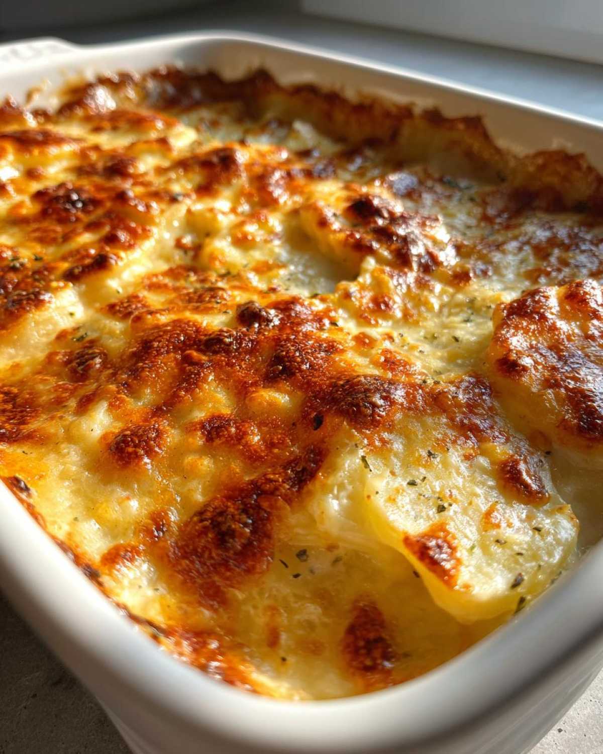 Million Layer Scalloped Potatoes - detail 2