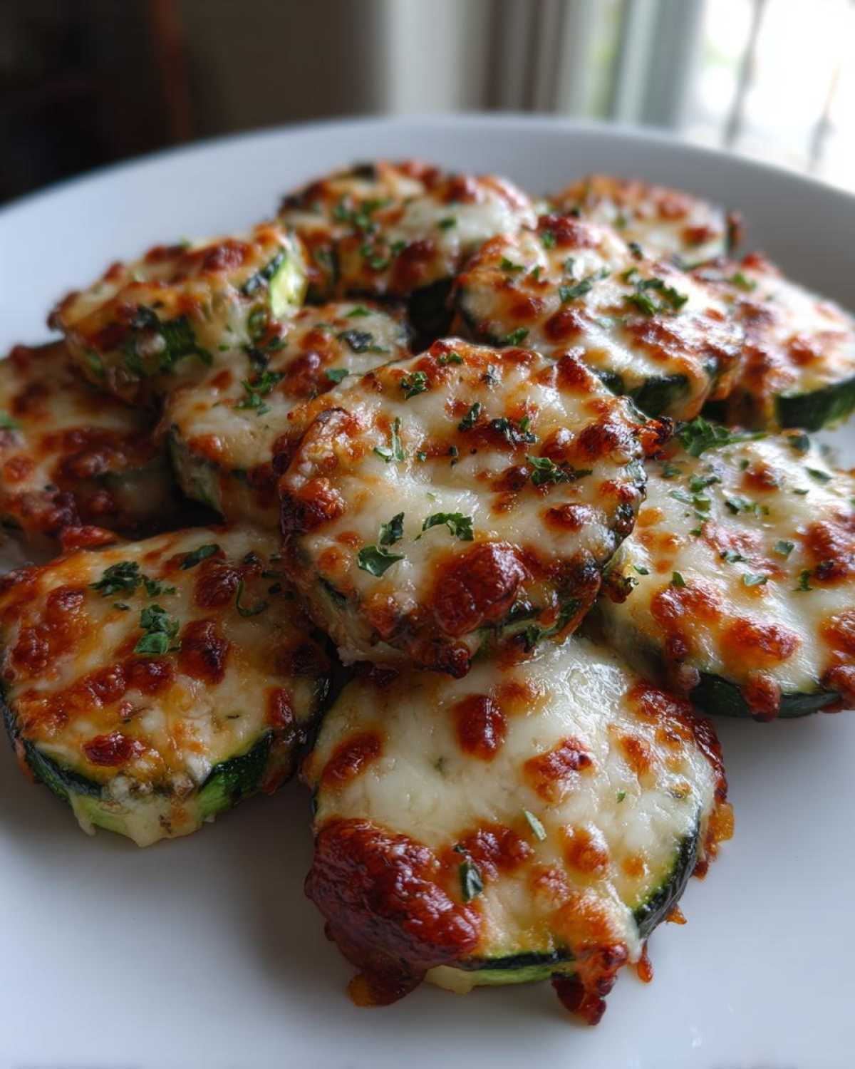 Mini Zucchini Pizza Bites (Keto Friendly) - detail 4