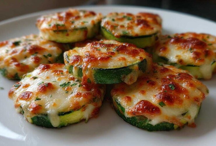 Mini Zucchini Pizza Bites (Keto Friendly)