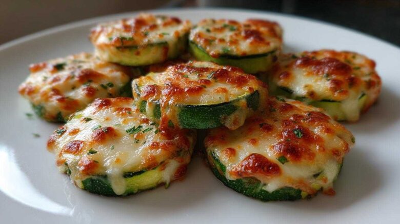 Mini Zucchini Pizza Bites (Keto Friendly)