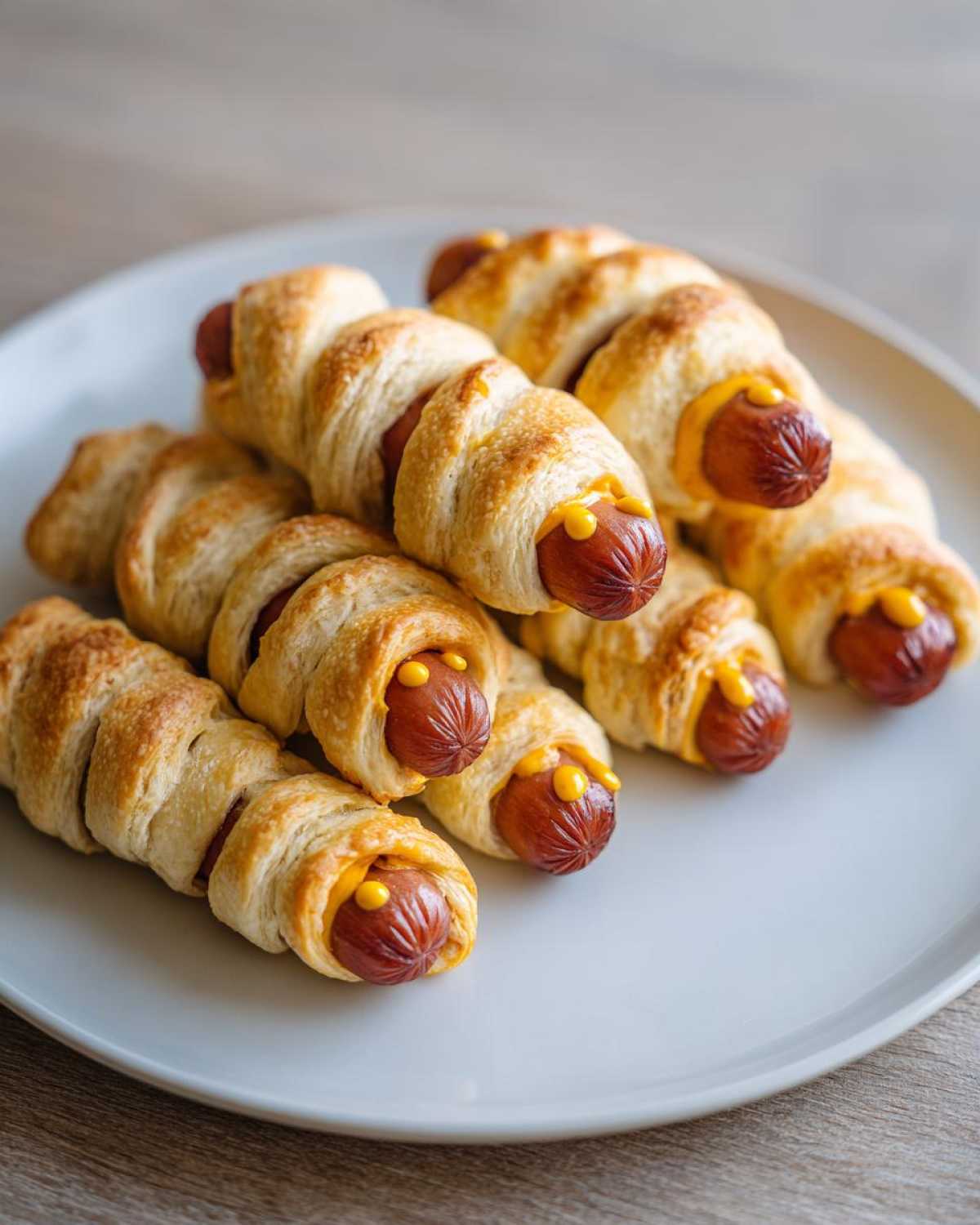 Mummy Hot Dogs (Halloween Party Snack) - detail 4