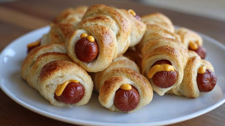 Mummy Hot Dogs (Halloween Party Snack)