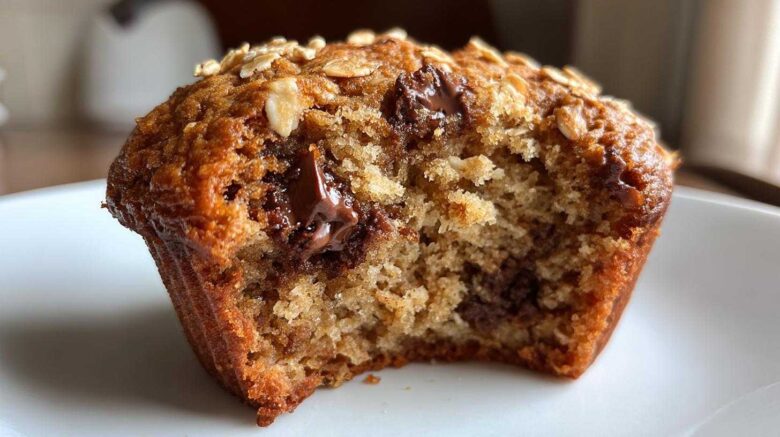 Oatmeal chocolate chip muffins