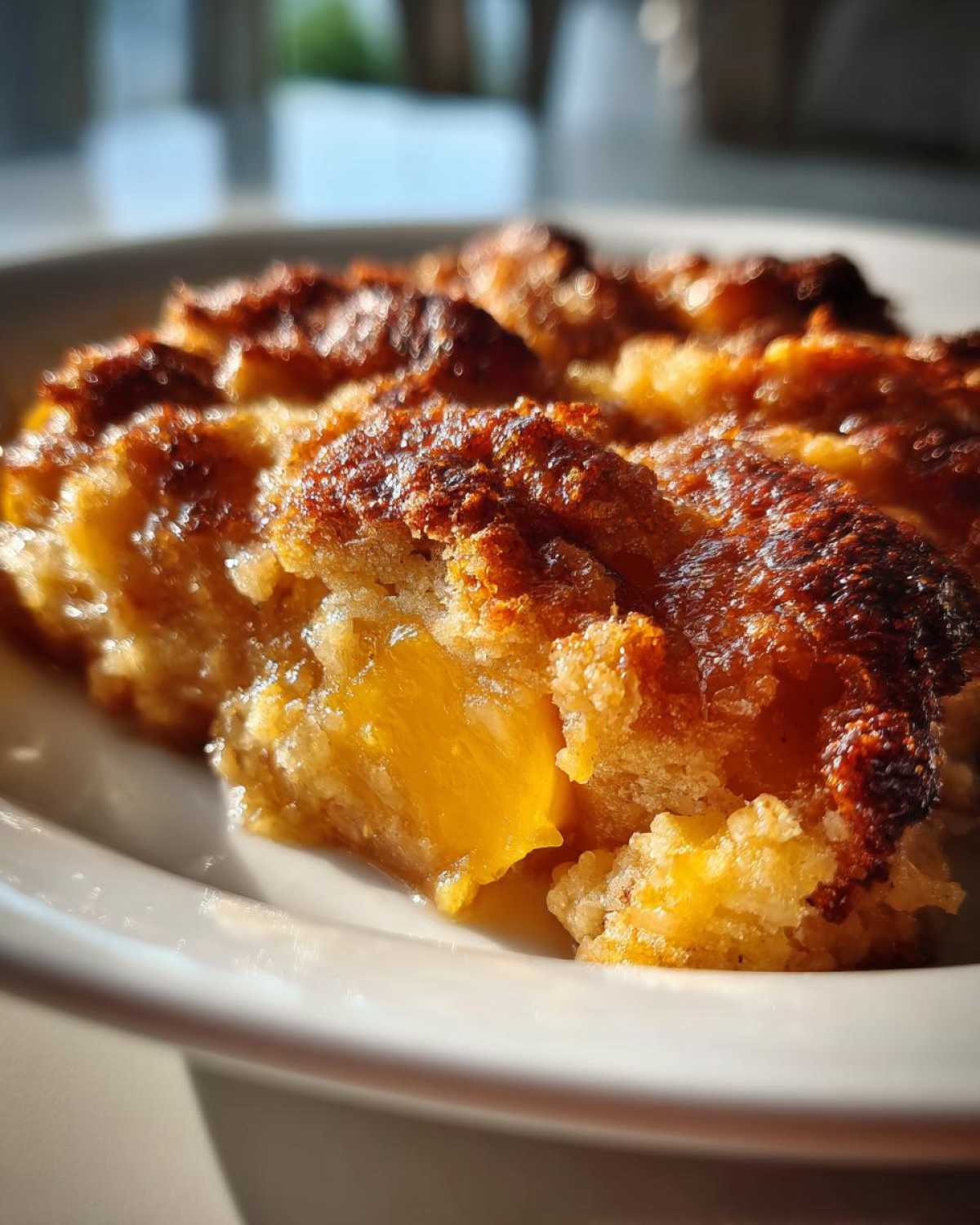 Old-Fashioned Peach Cobbler - detail 2