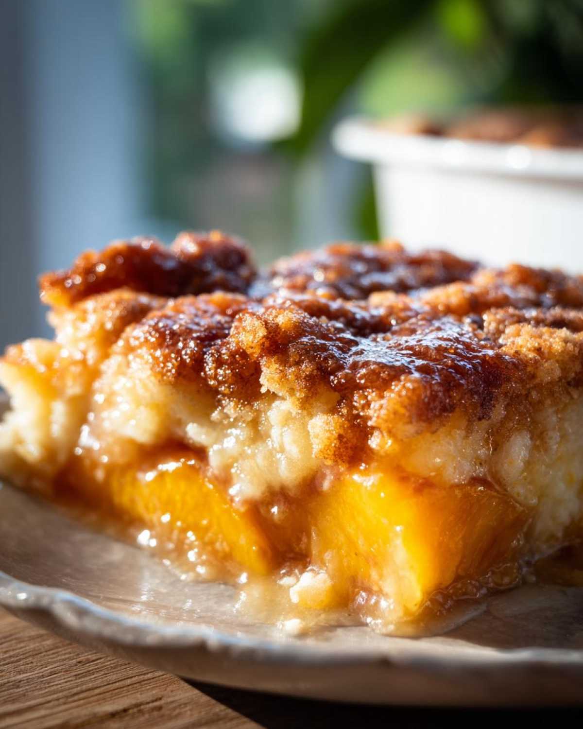 Old-Fashioned Peach Cobbler - detail 3