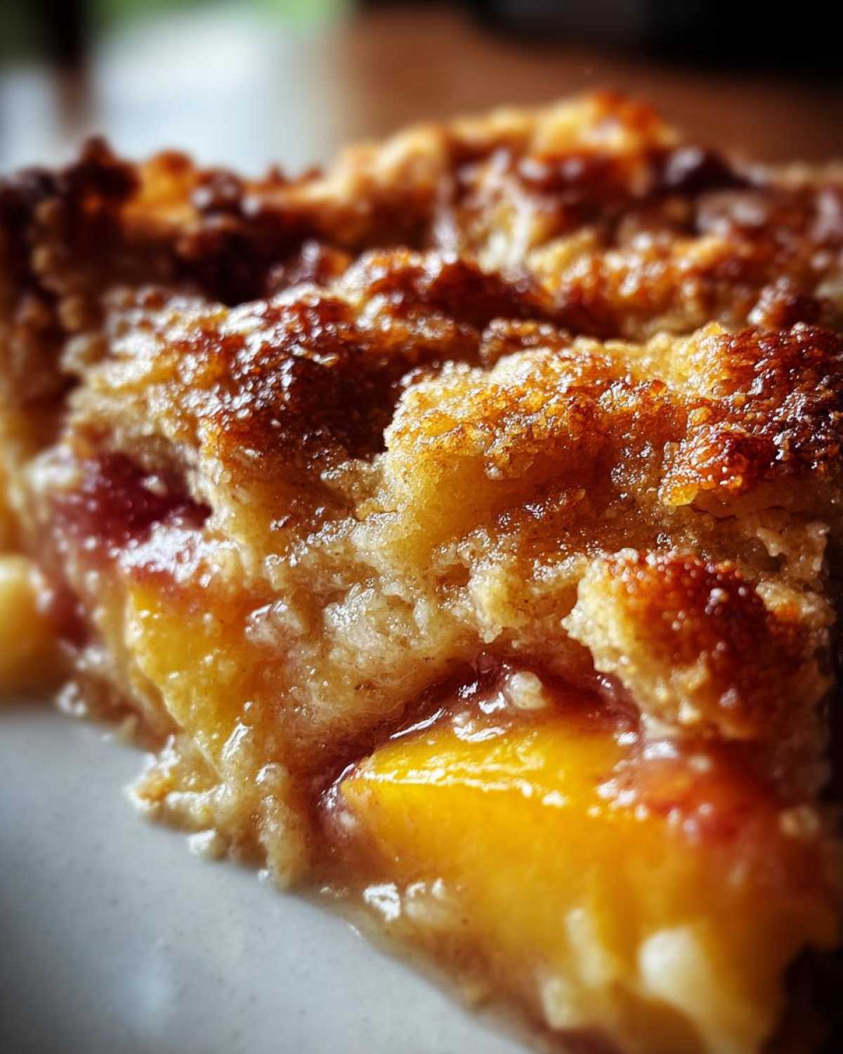 Old-Fashioned Peach Cobbler - detail 4