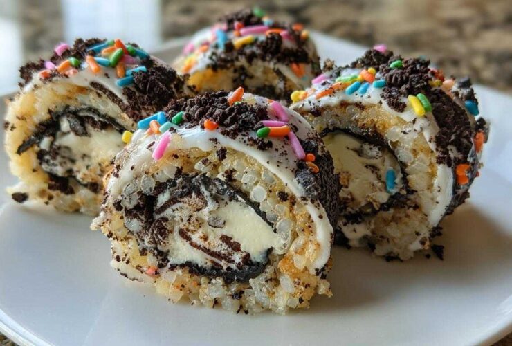 Oreo Sushi (No-Bake Dessert)