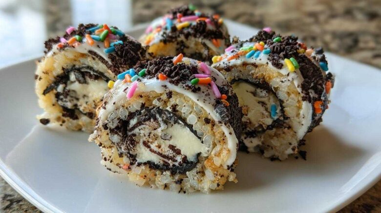 Oreo Sushi (No-Bake Dessert)