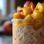 Peaches & Cream Overnight Oats