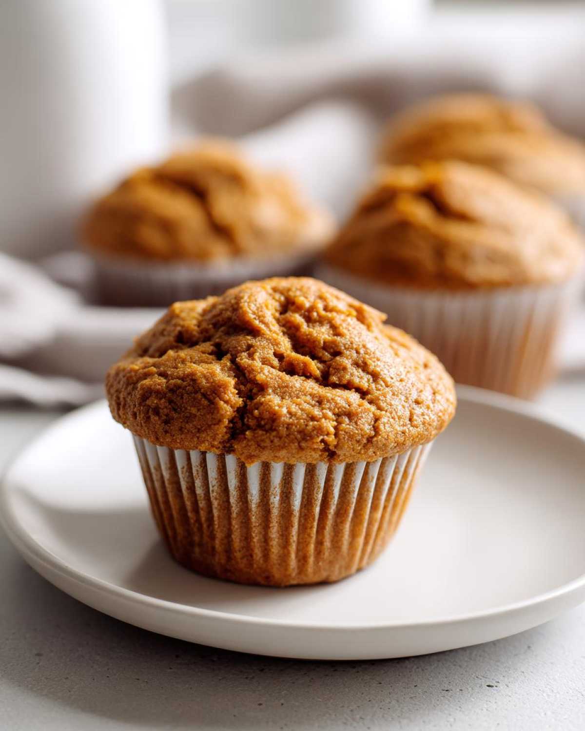Peanut butter protein muffins - detail 1
