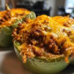 Philly Cheesesteak Stuffed Peppers