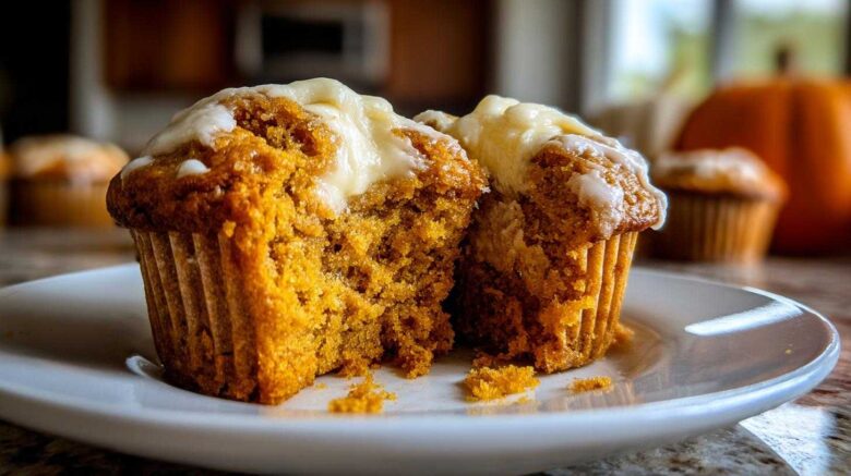 Pumpkin Cream Cheese Muffins