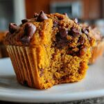 Pumpkin chocolate chip muffins