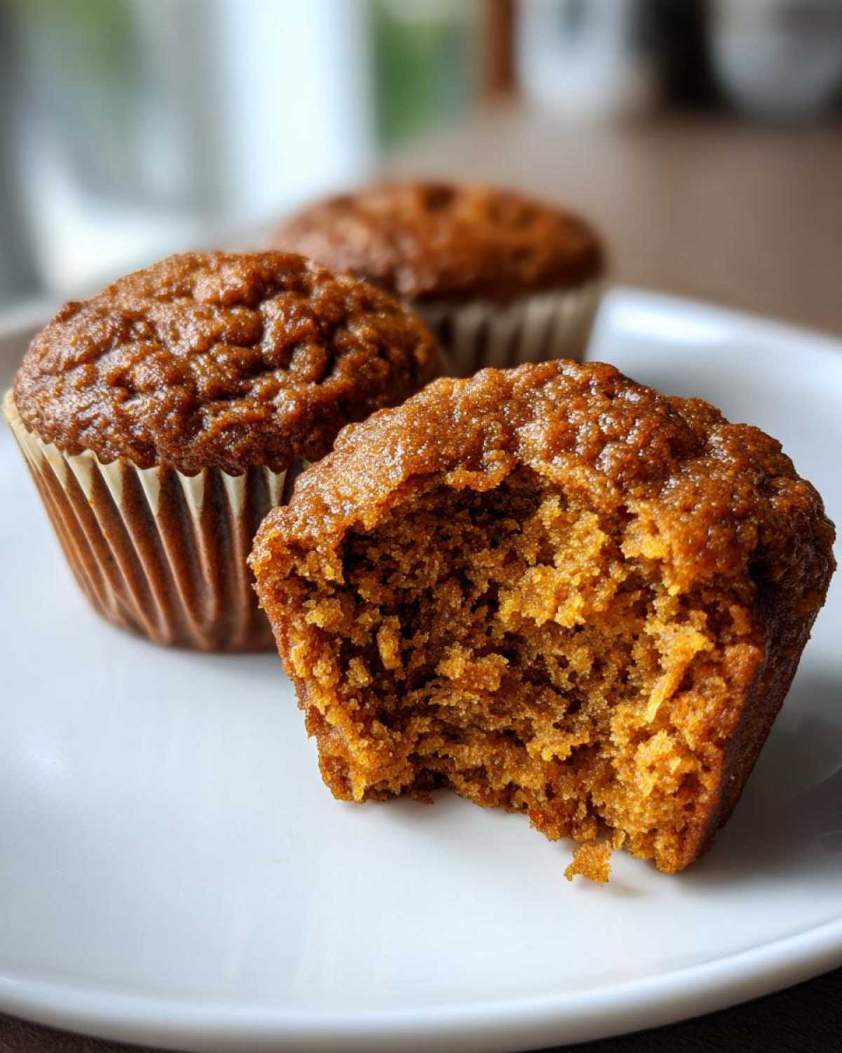 Pumpkin spice muffins - detail 1
